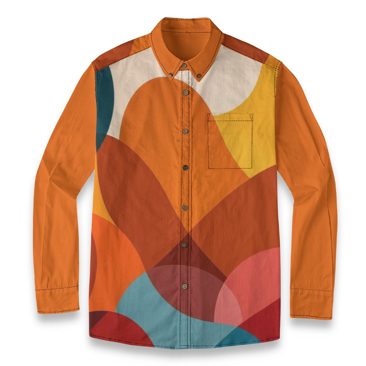 Brooklyn Republic™ Bermuda Sun Men's Lapel Long Sleeve