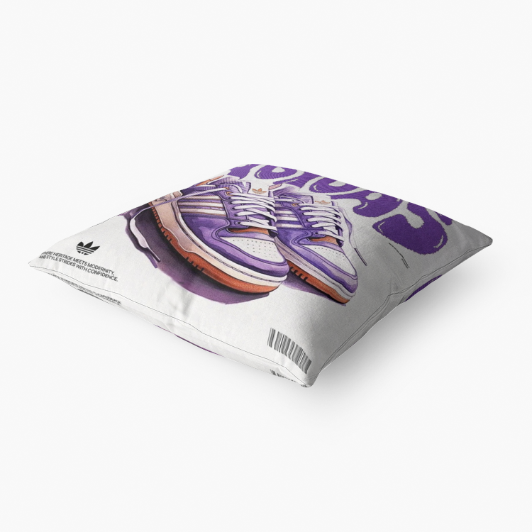 Sole Providerz™ x Home Goods™ Adidas Forum Premium Hypoallergenic Throw Pillow