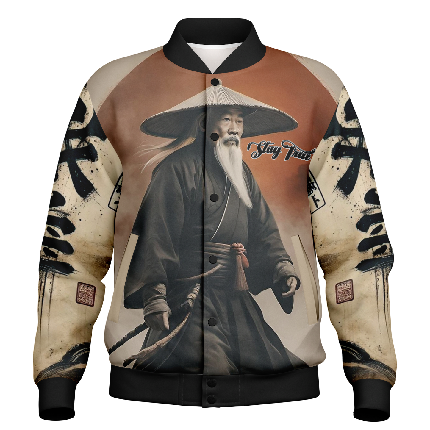 STAY TRUE™ The Sensei Heavyweight Baseball Jacket