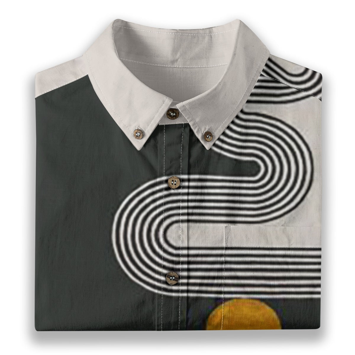 Brooklyn Republic™  The River Niger Men's Breathable Cotton Button-Up