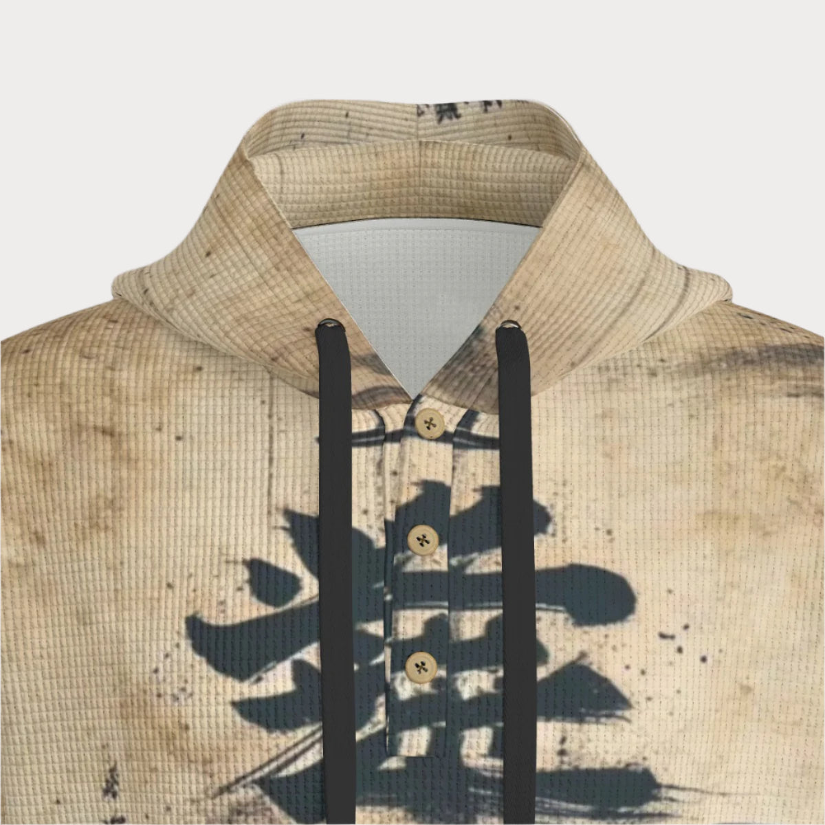 STAY TRUE™ Ninja Scroll Heavyweight Woven Fleece Hoodie