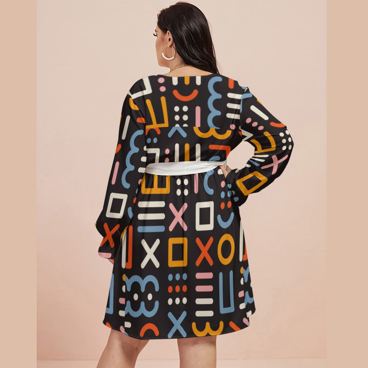 Brooklyn Republic™ "The Maxine" Women's V-Neck Dress