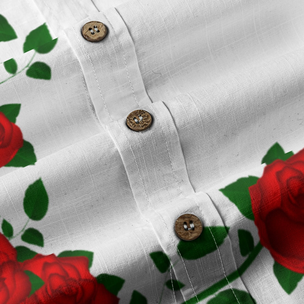 VARSITY™ All Love Men's Breathable Cotton Button-Up