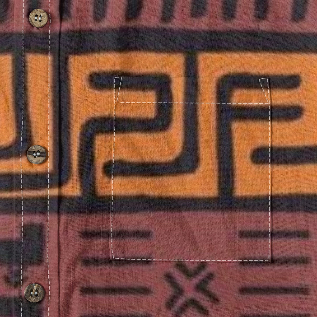 Tribe of Shabazz™ Nguo Men's Casual Lapel Long Sleeve