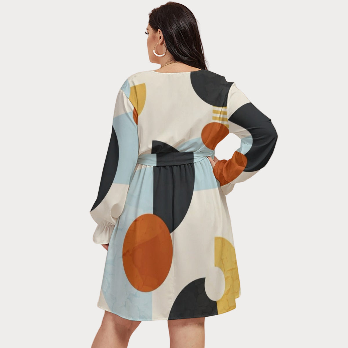 Brooklyn Republic™ Return to Rare Women's V-neck Dress