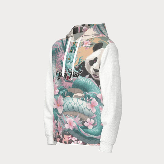 STAY TRUE™ Midnight in the garden of Understanding Heavyweight Woven Hoodie