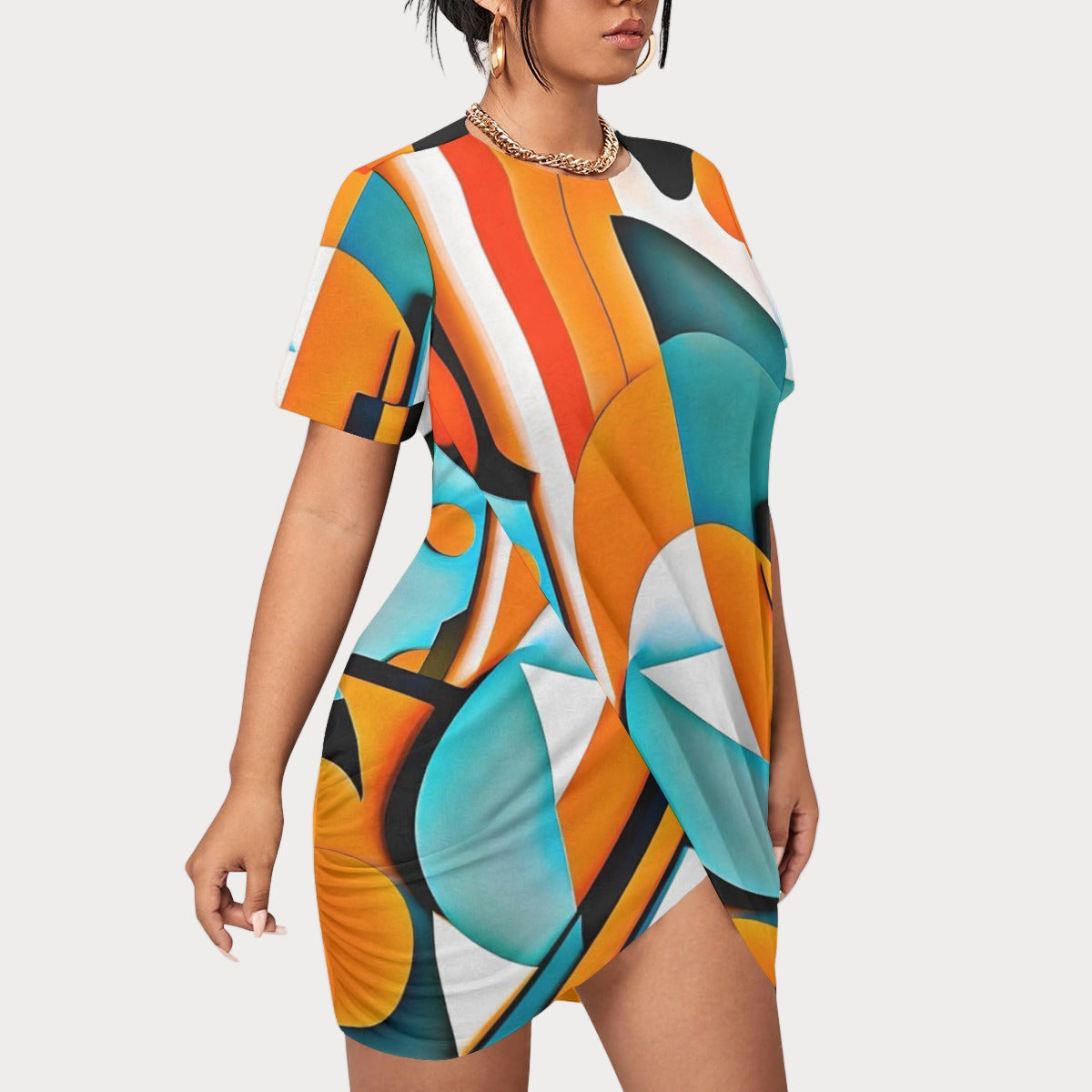 Brooklyn Republic™ Tamborine Summer Women’s Stacked Hem Dress