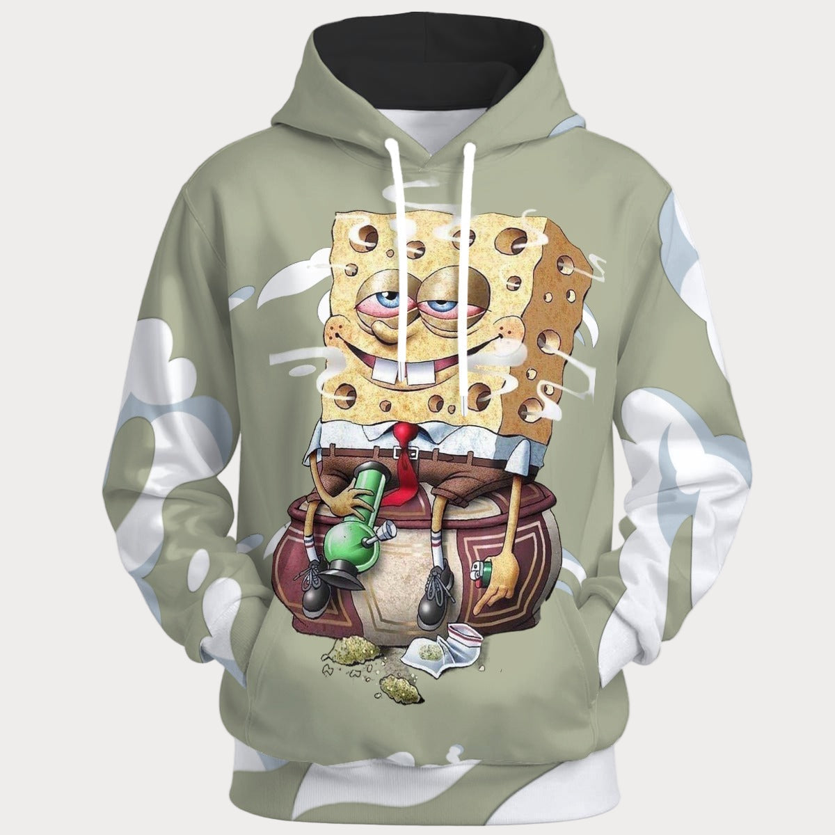 Sparksky & Dutch™ "Smokedout Spongepants" Pullover Hoodie