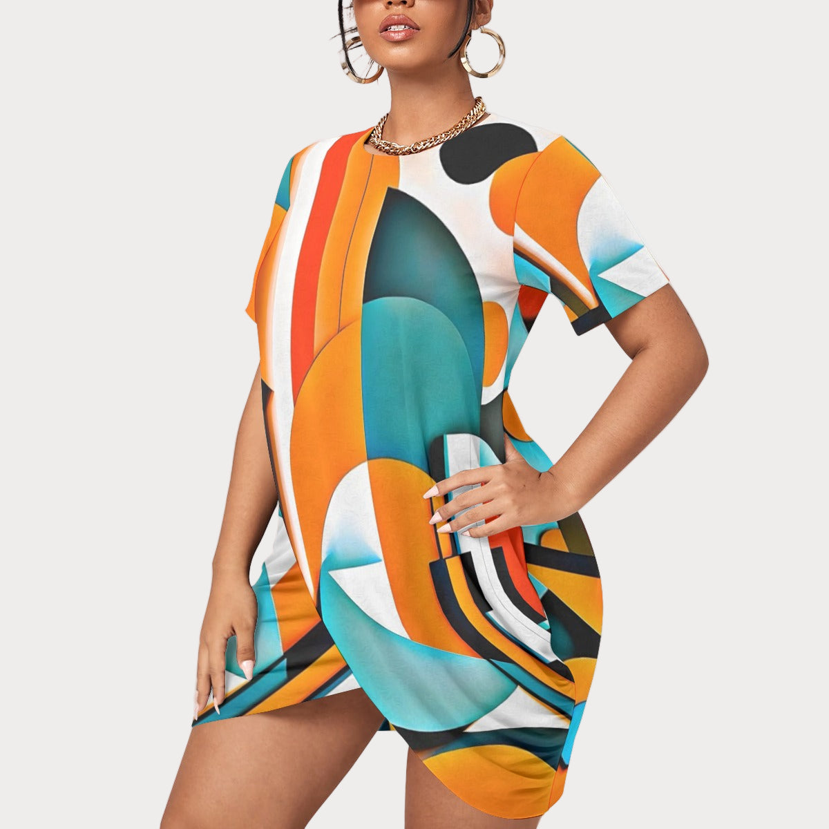 Brooklyn Republic™ Tamborine Summer Women’s Stacked Hem Dress