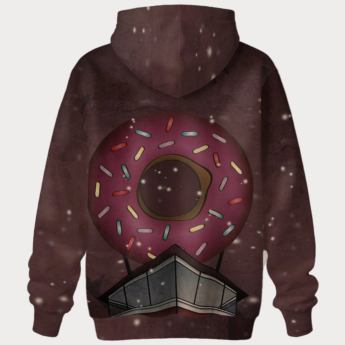 Brooklyn Republic™ x Official Ma Dukes Presents™ "Chocolate Cranberry" Pullover Hoodie