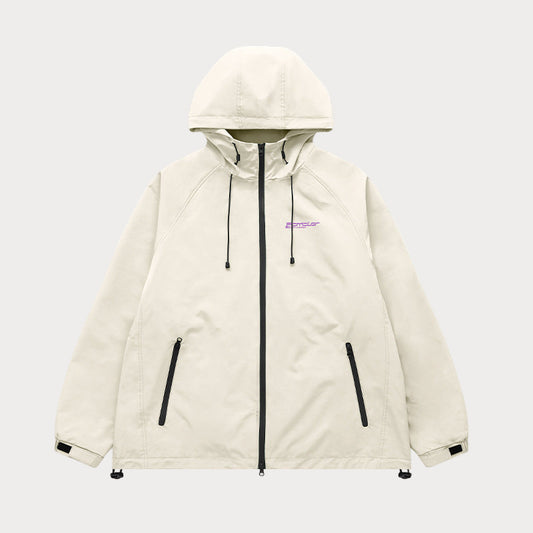 Brooklyn Republic™ Flavor Unit Loose-leaf Hardshell Hooded Windproof jacket
