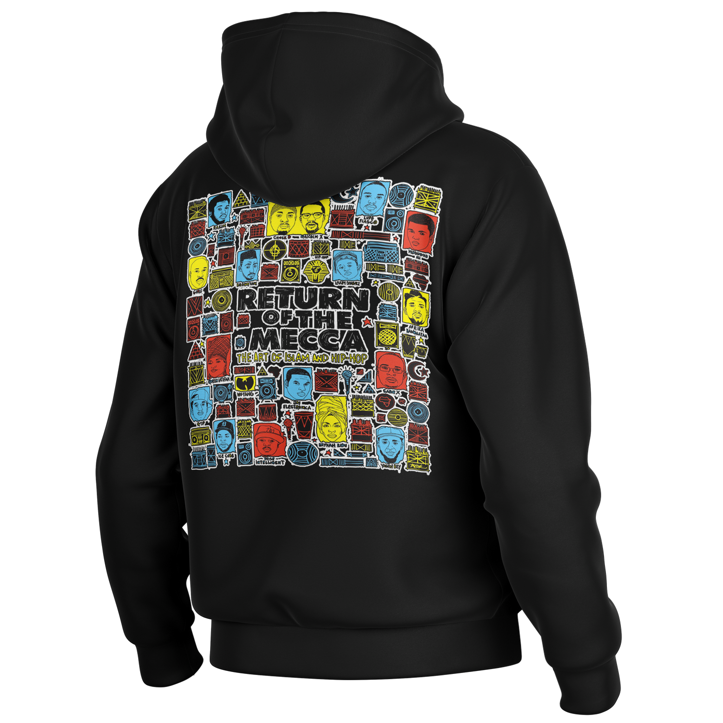 ICON™ Mecca Soul Brother Heavyweight Hooded Baseball Jacket