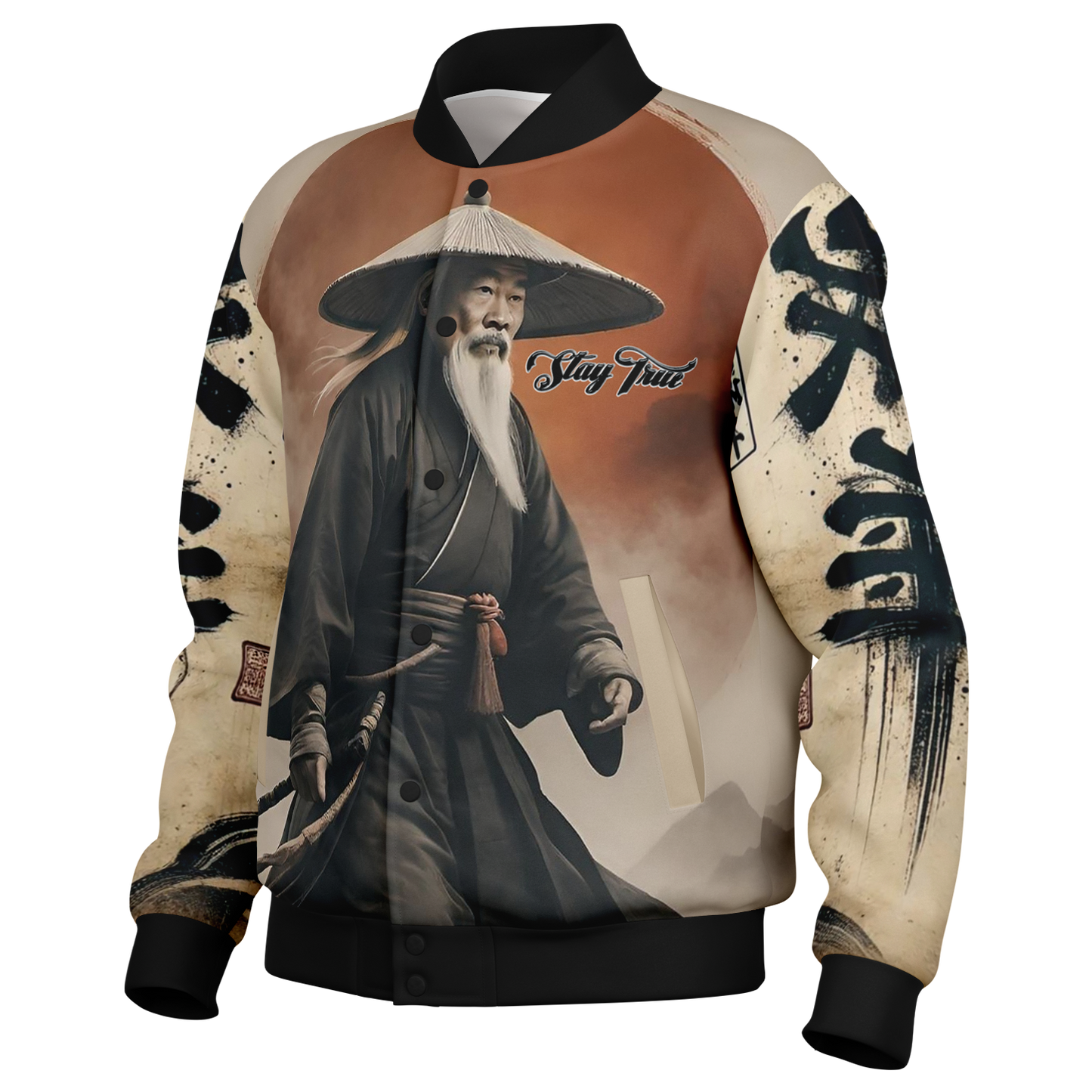 STAY TRUE™ The Sensei Heavyweight Baseball Jacket