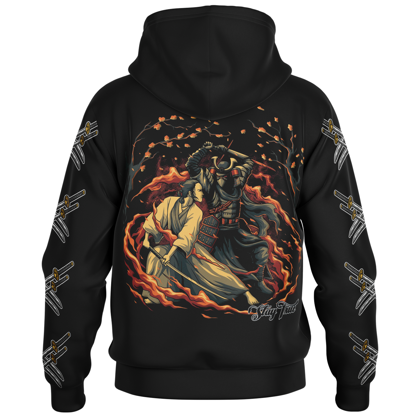 STAY TRUE™ Wu-Tang vs. Shaolin Heavyweight Hooded Baseball Jacket