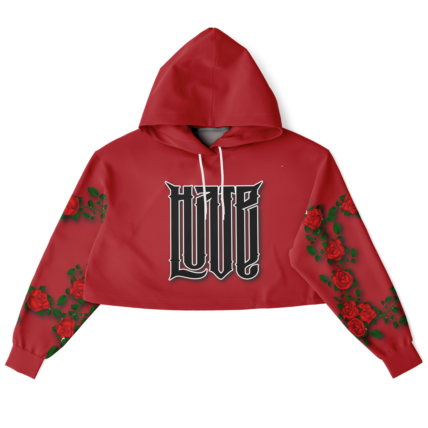 STAY TRUE™ Double Entendre Deluxe Fleece Crop Hoodie