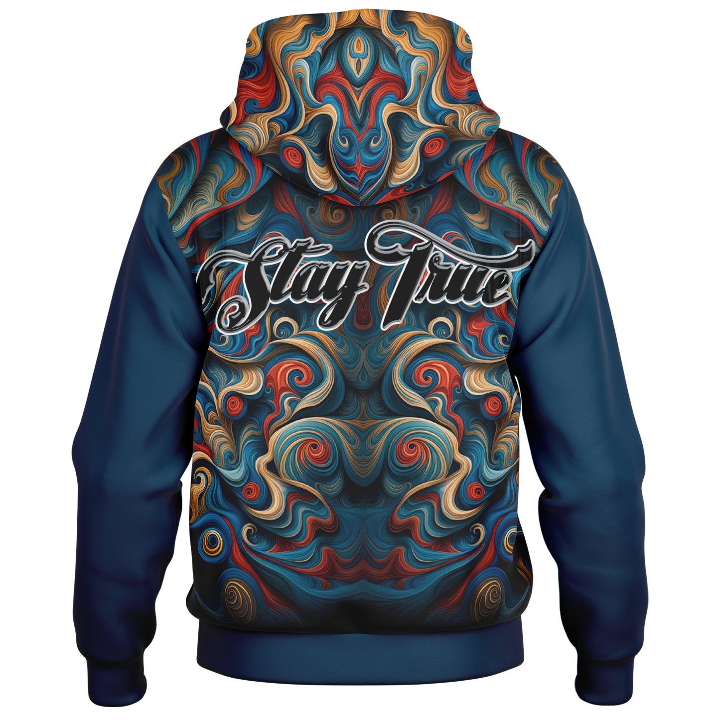 STAY TRUE™ Mercy Heavyweight Hooded Baseball Jacket