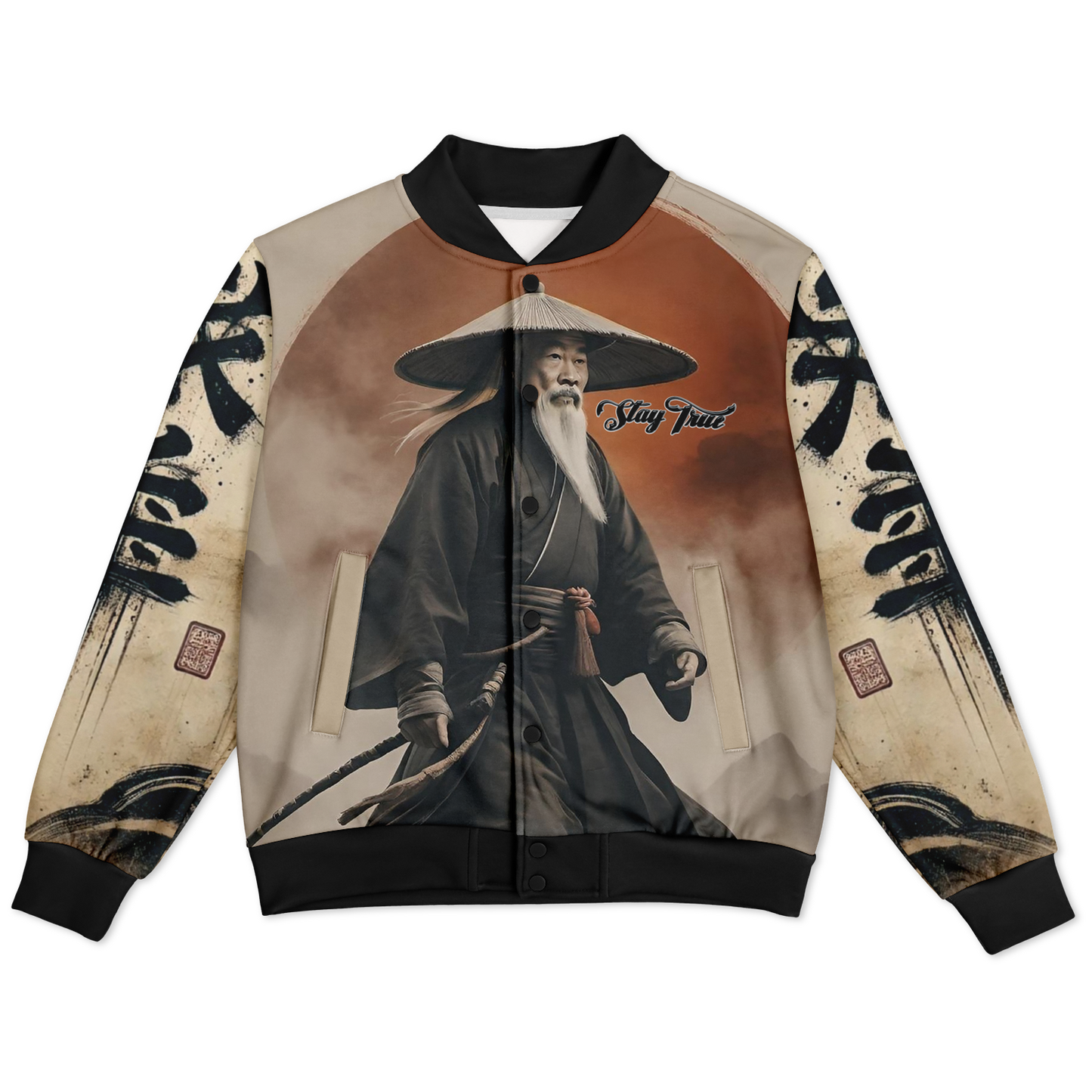 STAY TRUE™ The Sensei Heavyweight Baseball Jacket