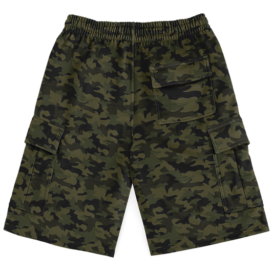 Brooklyn Republic™ Army Camo Heavyweight Cargo Shorts