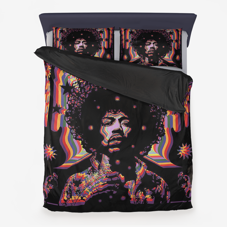 Brooklyn Republic™ "Jimi's Experience" Microfiber Duvet Cover