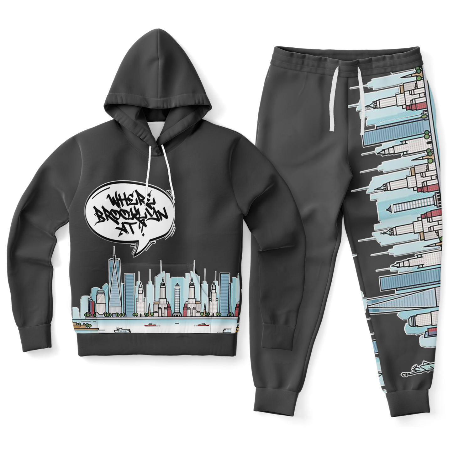 STAY TRUE™ - Where Brooklyn At? Fleece Sweatsuit