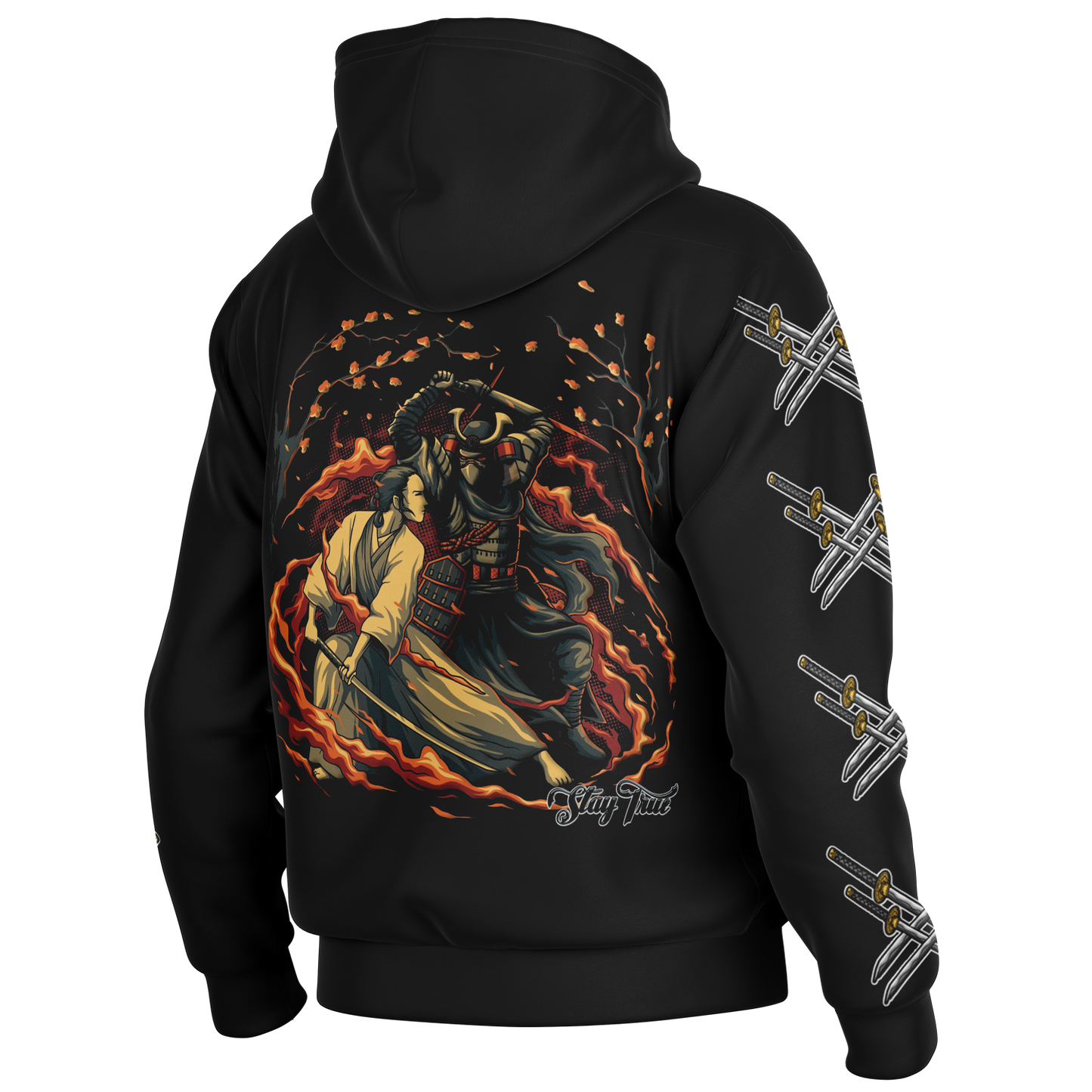 STAY TRUE™ Wu-Tang vs. Shaolin Heavyweight Hooded Baseball Jacket