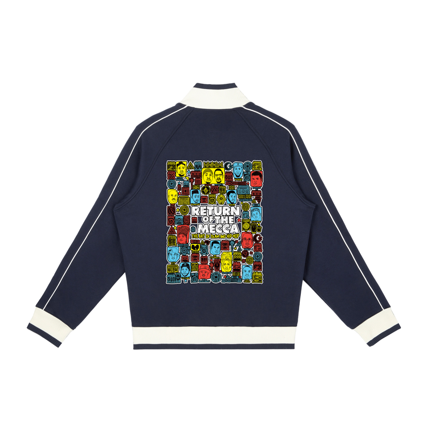 Brooklyn Republic™ "Return to Mecca" Raglan Zip Track Jacket