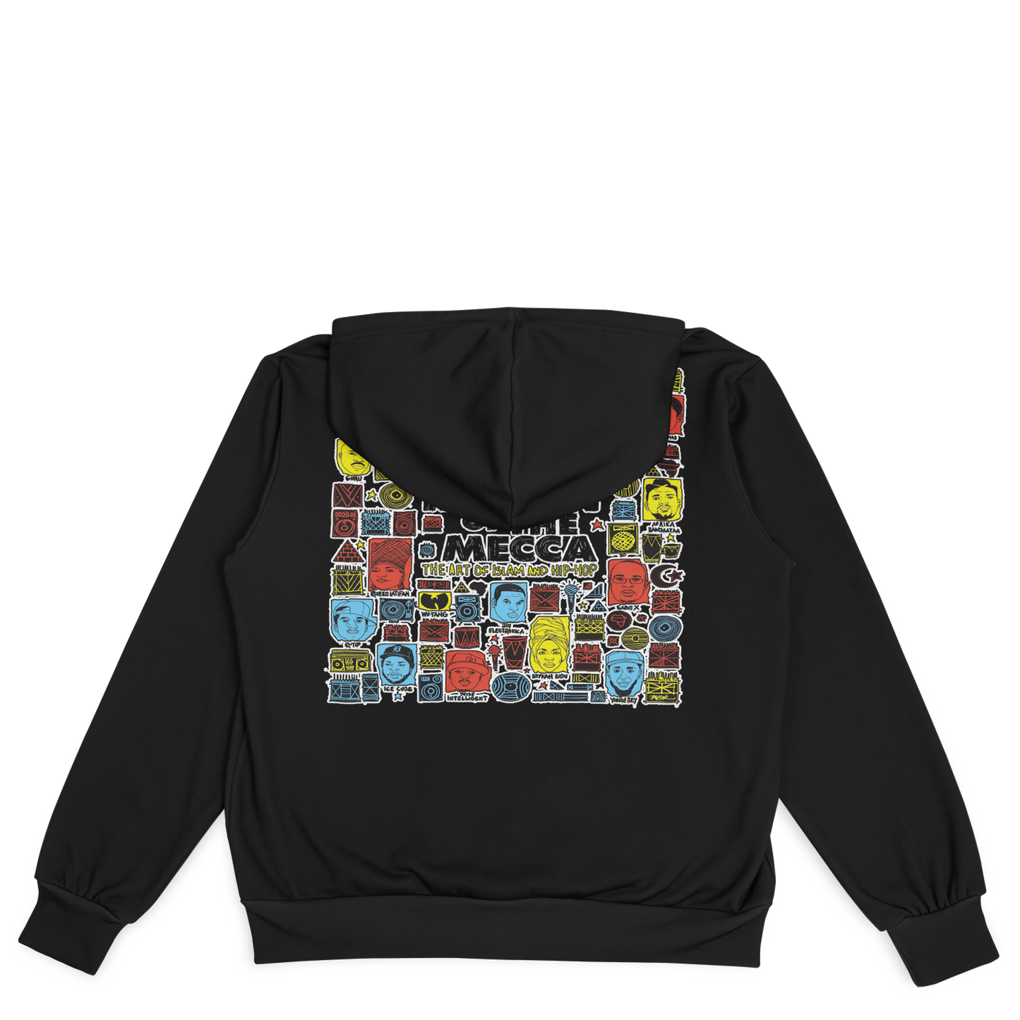 ICON™ Mecca Soul Brother Heavyweight Hooded Baseball Jacket