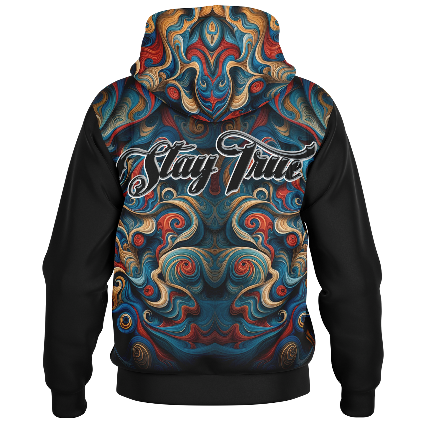 STAY TRUE™ Mercy Heavyweight Hooded Baseball Jacket