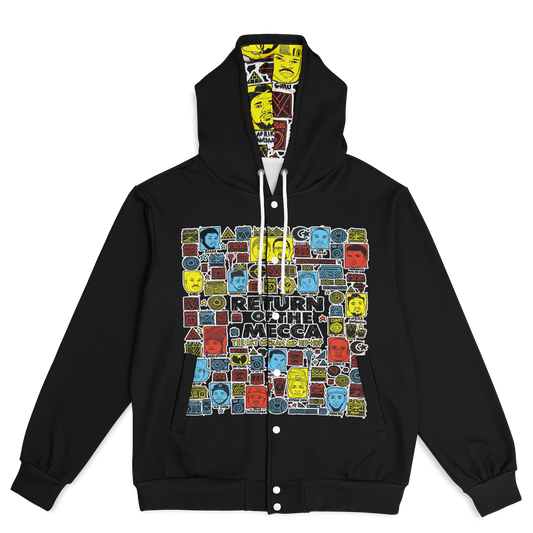 ICON™ Mecca Soul Brother Heavyweight Hooded Baseball Jacket