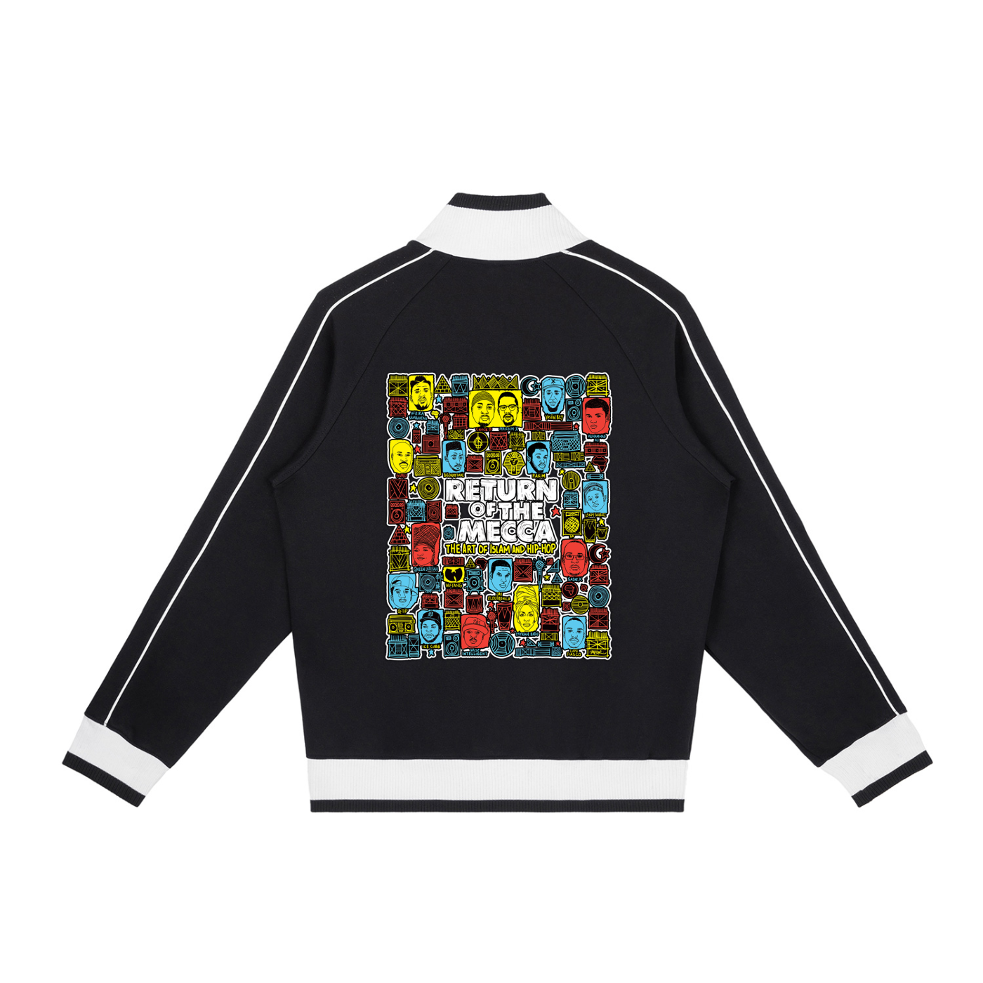 Brooklyn Republic™ "Return to Mecca" Raglan Zip Track Jacket