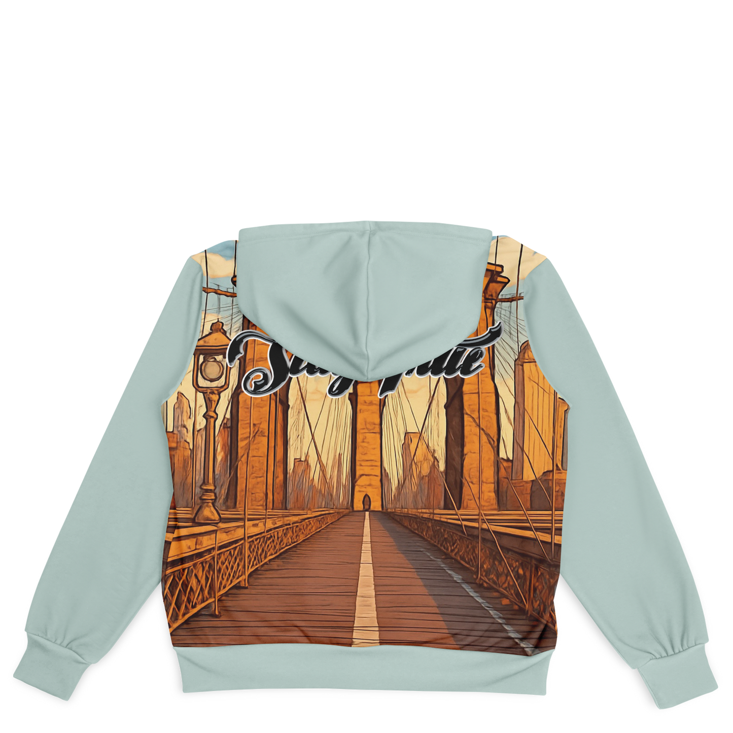 STAY TRUE™ Afternoon Stroll Hooded Baseball Jacket