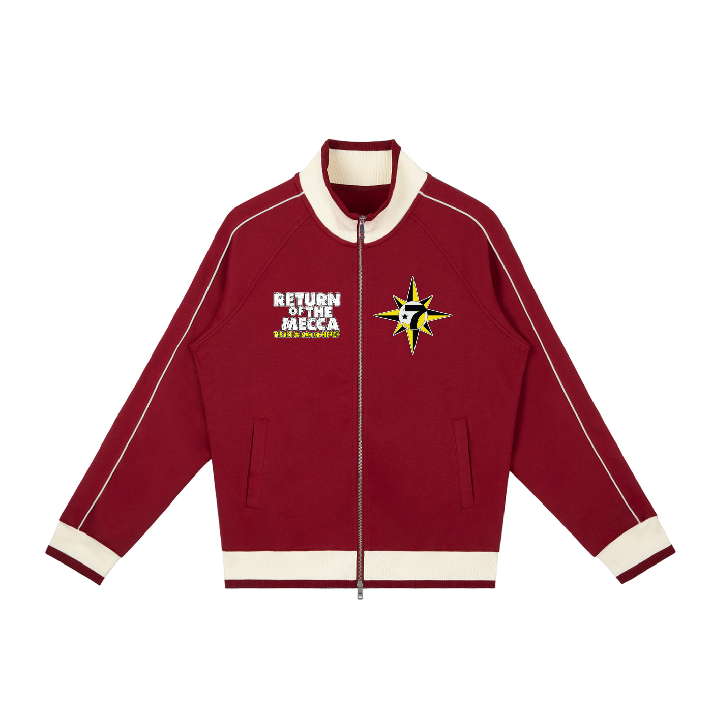 Brooklyn Republic™ "Return to Mecca" Raglan Zip Track Jacket