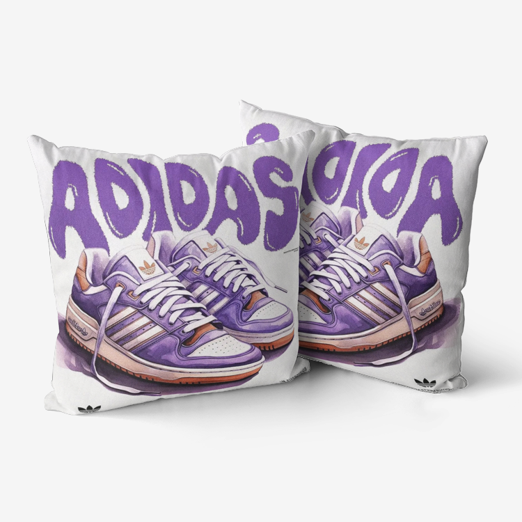 Sole Providerz™ x Home Goods™ Adidas Forum Premium Hypoallergenic Throw Pillow