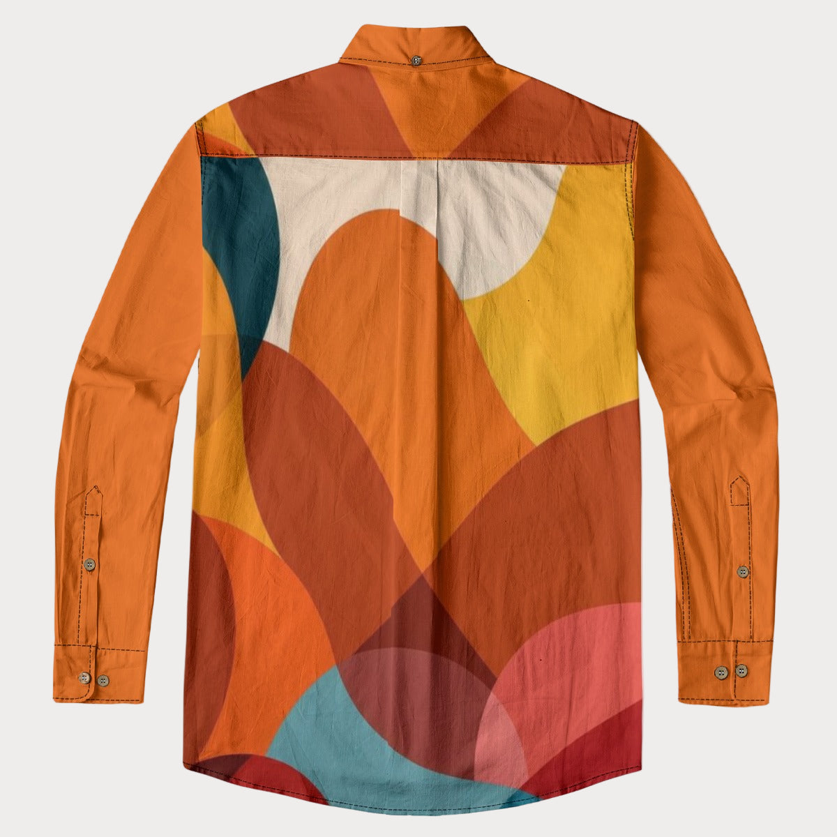 Brooklyn Republic™ Bermuda Sun Men's Lapel Long Sleeve