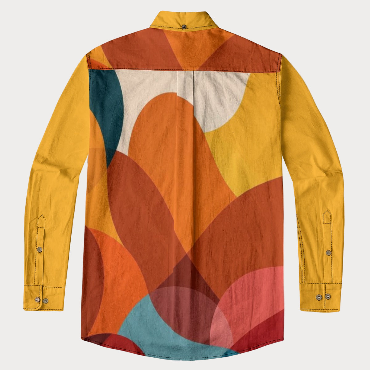Brooklyn Republic™ Bermuda Sun Men's Lapel Long Sleeve