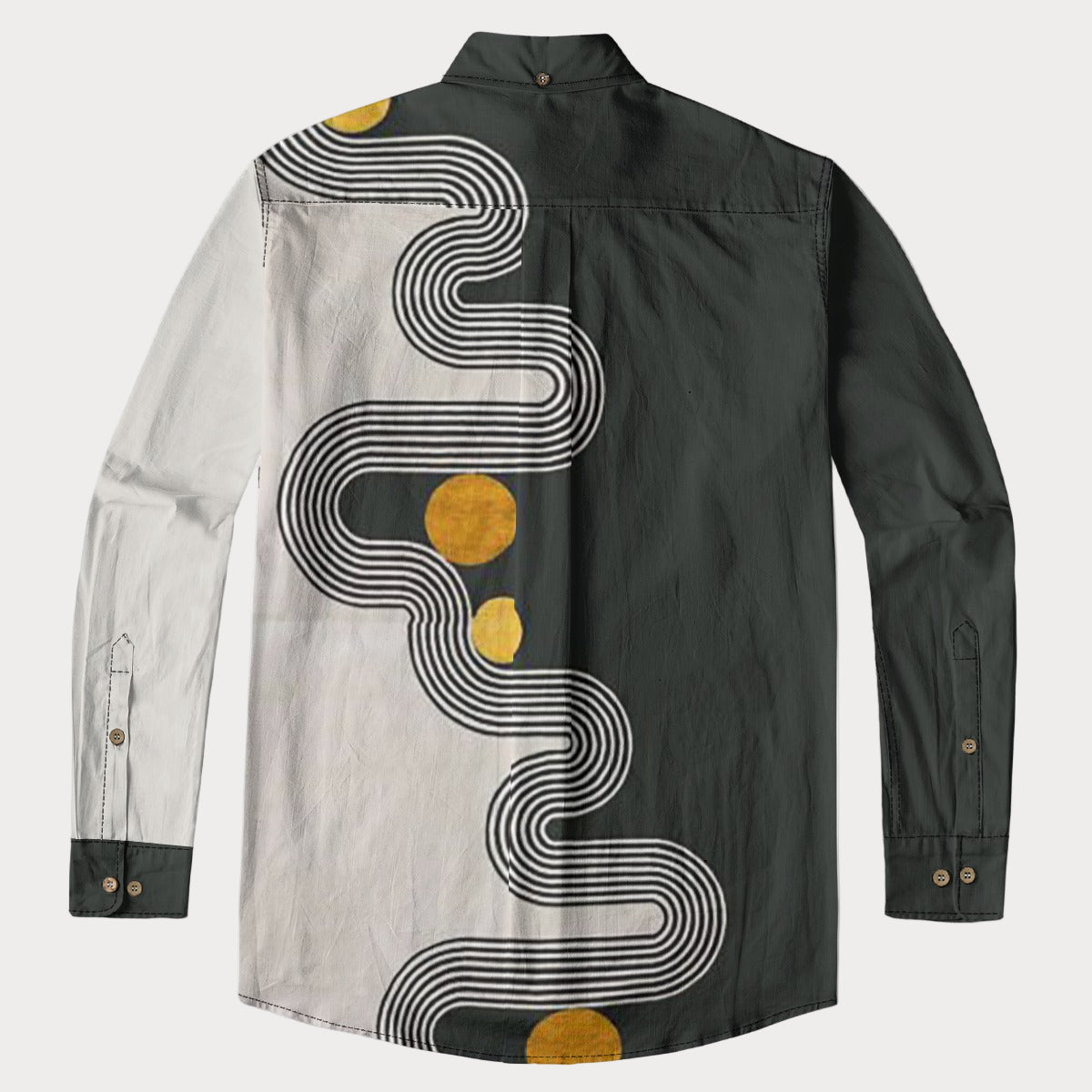 Brooklyn Republic™ The River NIger Men's Lapel Long Sleeve