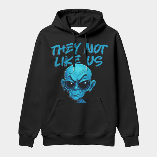 Brooklyn Republic™ "Not Like Us" Extra Thick Pullover Hoodie with Fleece Lining