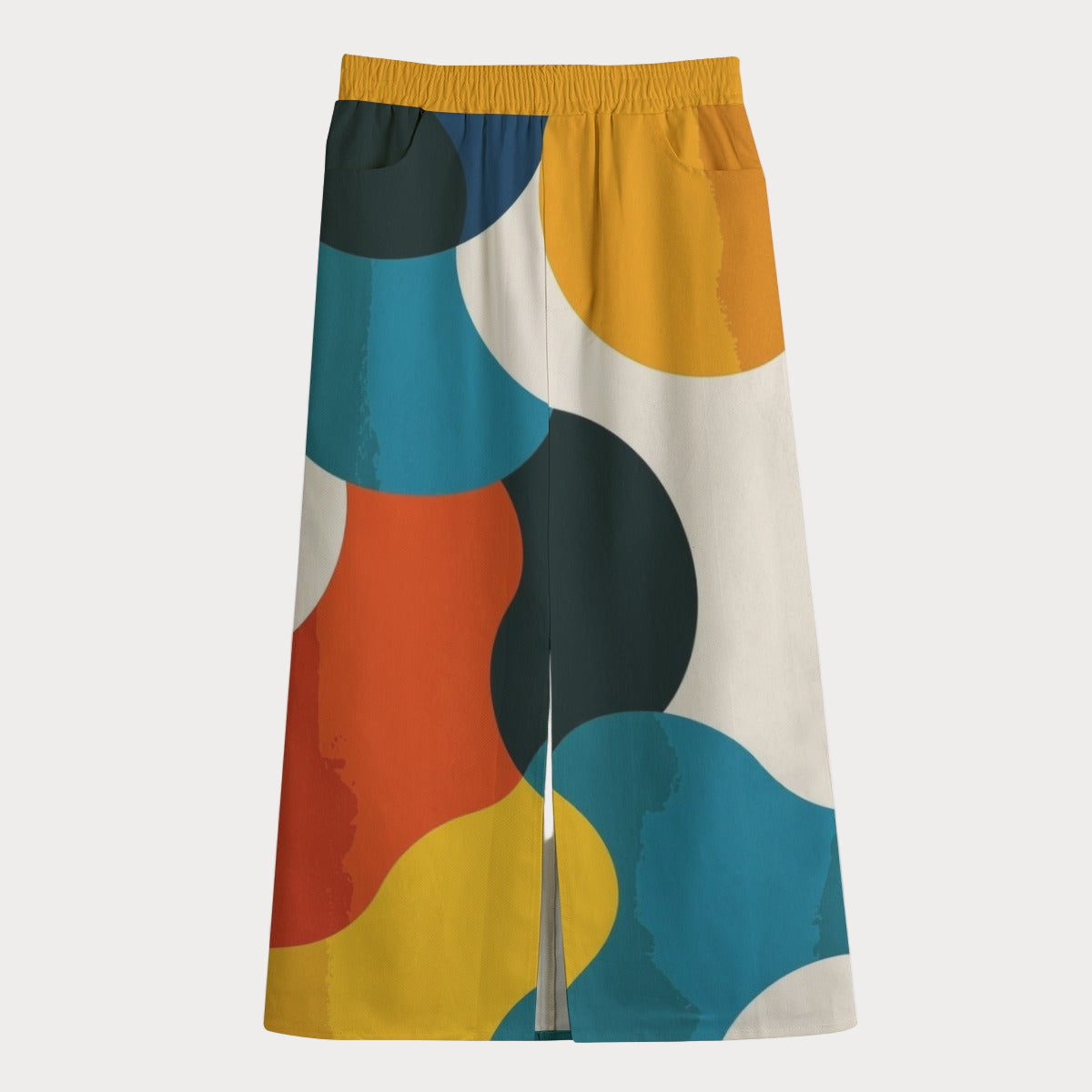 Brooklyn Republic™ Feed the Blessing Women's Front Mid-slit Skirt