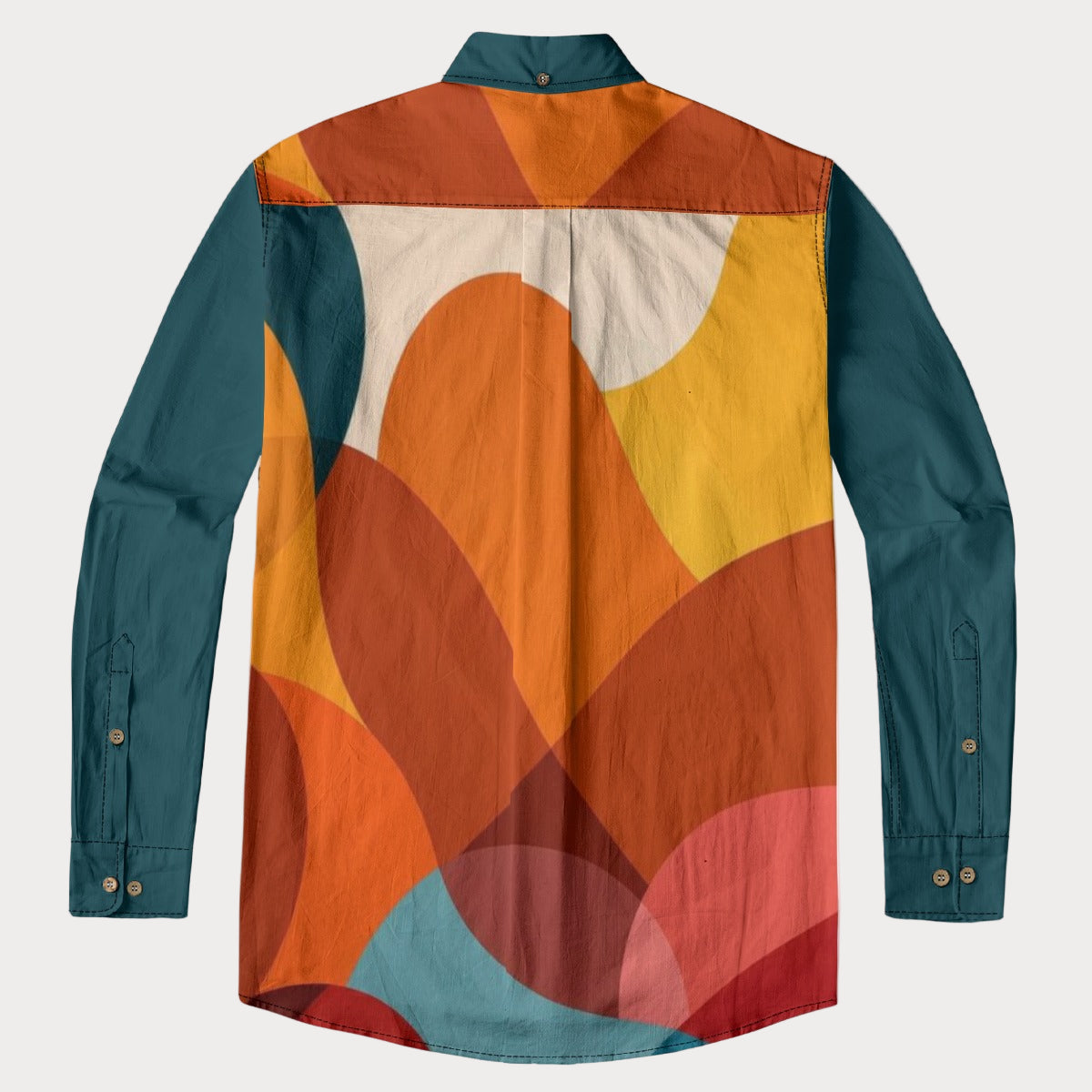 Brooklyn Republic™ Bermuda Sun Men's Lapel Long Sleeve