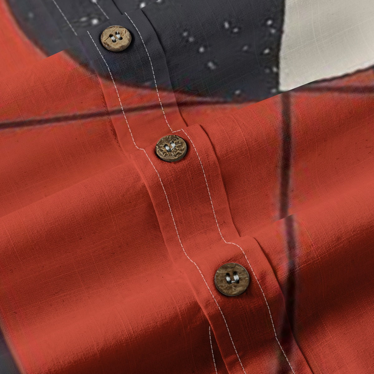 Brooklyn Republic™ The Angles Men's Breathable Cotton Button-Up