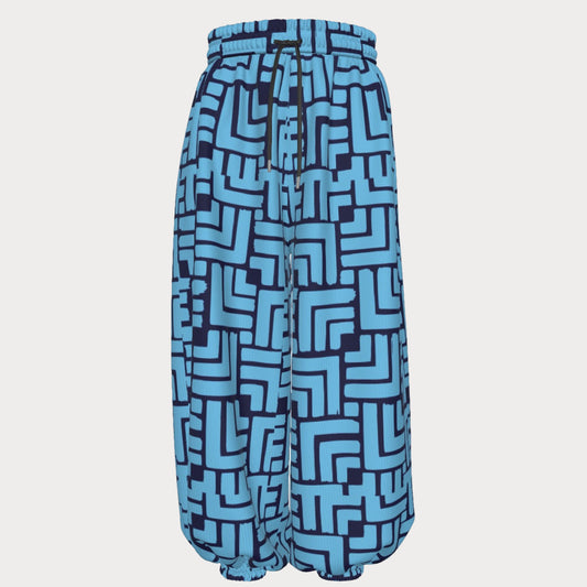 Brooklyn Republic™ "Les Twins"- "Electric Bugaloo" Parachute Sweatpant