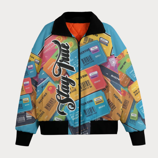 STAY TRUE™ World Traveler Fleece Bomber Jacket