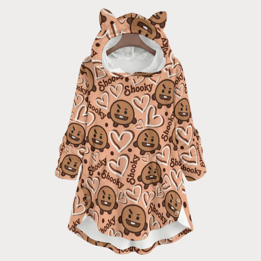 Brooklyn Republic™ "Shooky" Women's Flannel Hoodie