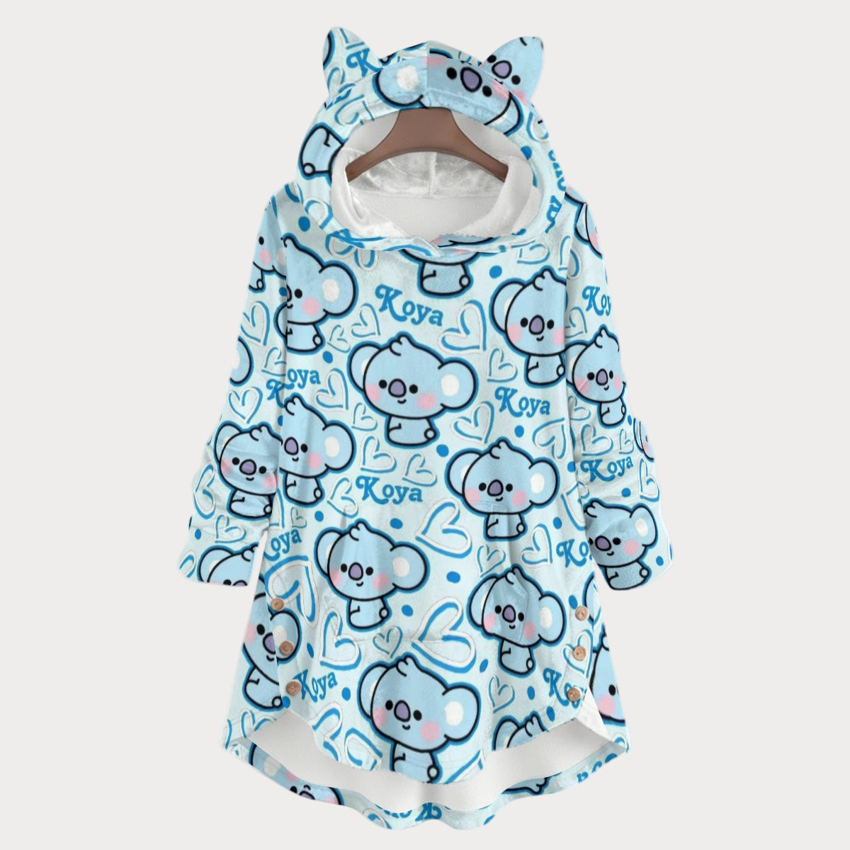 Brooklyn Republic™ "Koya" Women's Flannel Hoodie