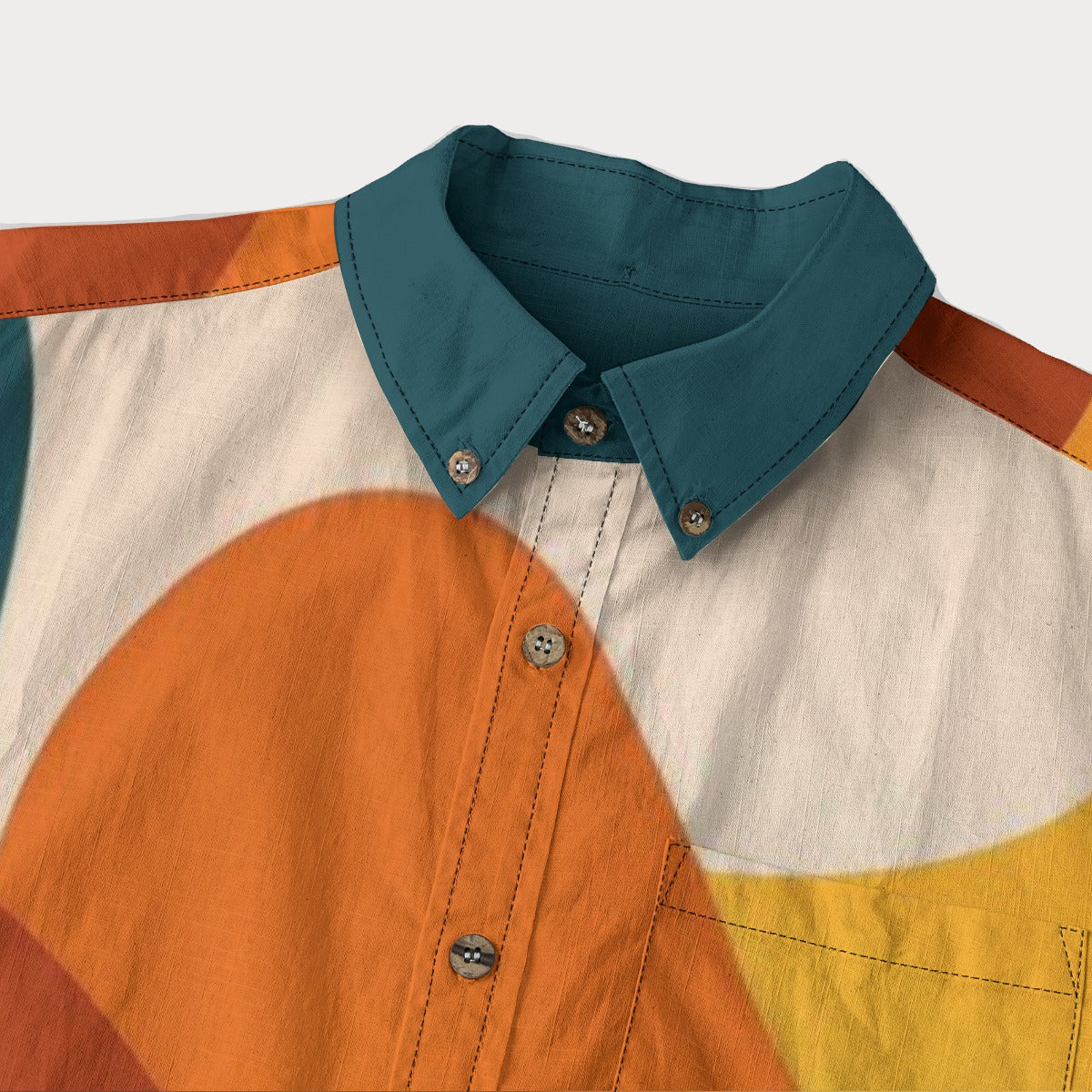 Brooklyn Republic™ Bermuda Sun Men's Lapel Long Sleeve