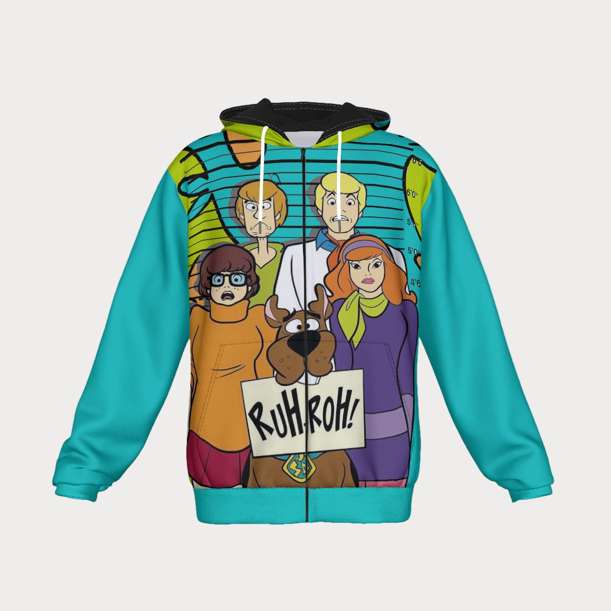 STAY TRUE™ Scooby Doo Men's Heavy Fleece Zip Up Hoodie