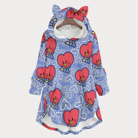 Brooklyn Republic™ "TaTa" Women's Flannel Hoodie