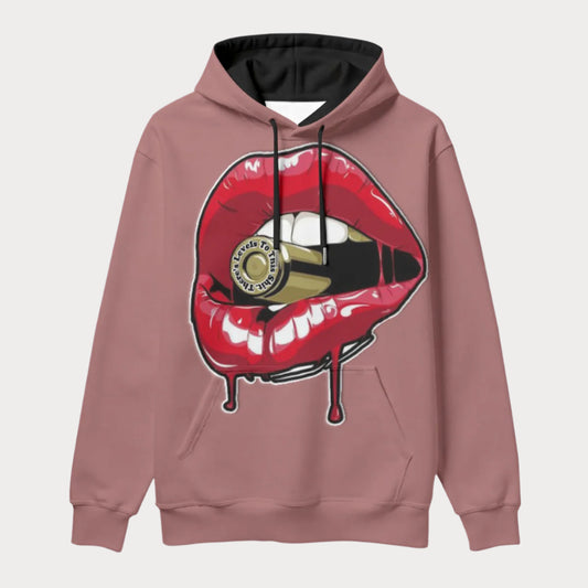 Brooklyn Republic™ Kiss of Death Fleece Hoodie