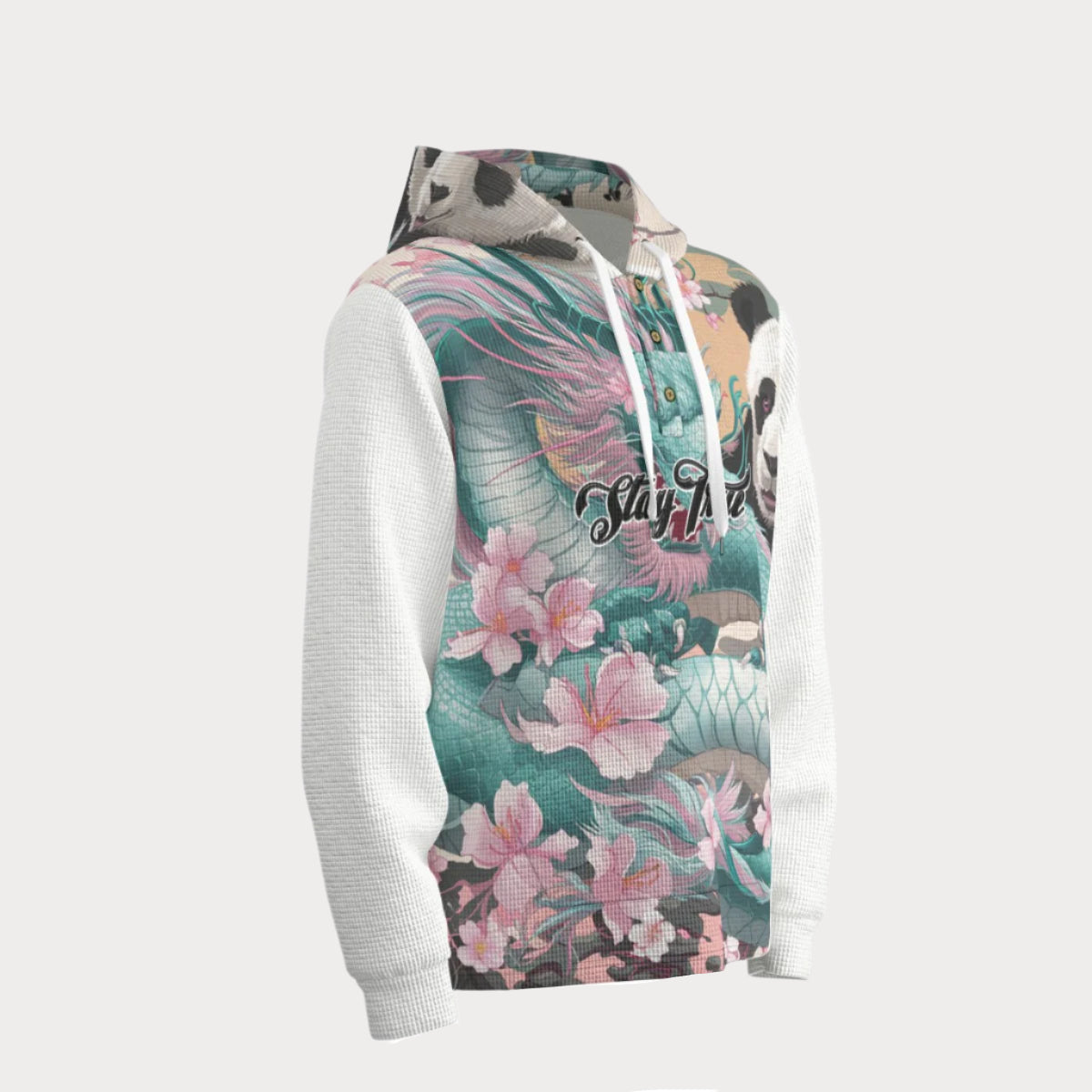 STAY TRUE™ Midnight in the garden of Understanding Heavyweight Woven Hoodie