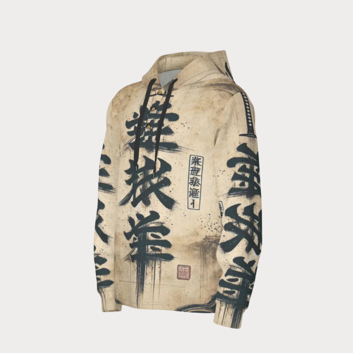 STAY TRUE™ Ninja Scroll Heavyweight Woven Fleece Hoodie